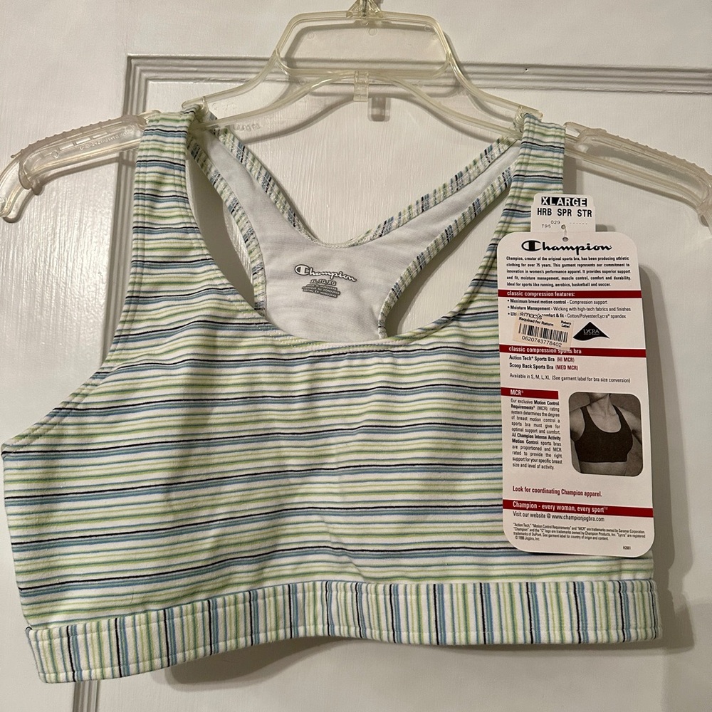 Champion Action Tech Sports Bra NWT